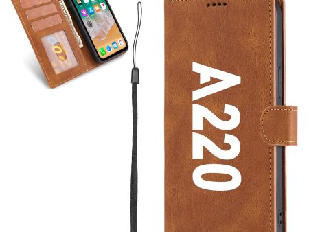 A220 Text Designed Leather Samsung S & Note Cases Discount