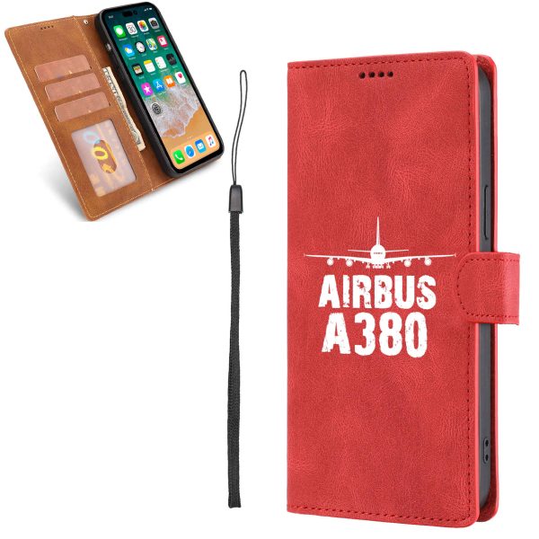 Airbus A380 & Plane Designed Leather Samsung S & Note Cases For Sale