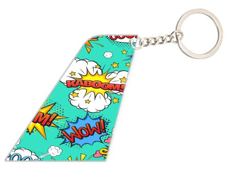 Mixed Comics Designed Tail Key Chains Online now