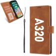 A320 Text Designed Leather Samsung S & Note Cases Online