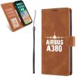 Airbus A380 & Plane Designed Leather Samsung S & Note Cases For Sale