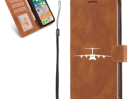 Airbus A400M Silhouette Designed Leather iPhone Cases For Discount