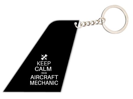 Aircraft Mechanic Designed Tail Key Chains on Sale