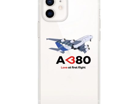 Airbus A380 Love at first flight Designed Transparent Silicone iPhone Cases Online Hot Sale