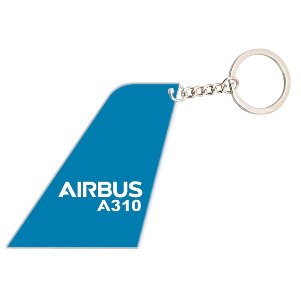 Airbus A310 & Text Designed Tail Key Chains Online Hot Sale