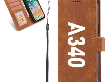 A340 Text Designed Leather iPhone Cases For Cheap