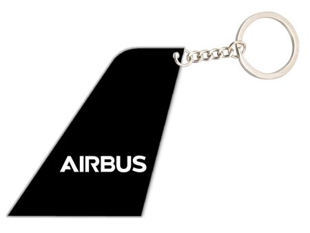 Airbus & Text Designed Tail Key Chains Sale