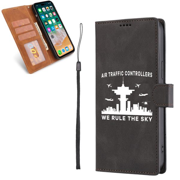 Air Traffic Controllers - We Rule The Sky Designed Leather iPhone Cases Discount