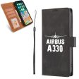 Airbus A330 & Plane Designed Leather Samsung S & Note Cases Fashion