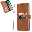 Airbus A350 & Trent Wxb Engine Designed Leather iPhone Cases on Sale