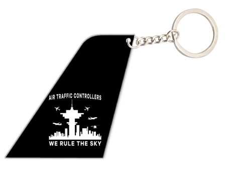 Air Traffic Controllers - We Rule The Sky Designed Tail Key Chains Online now